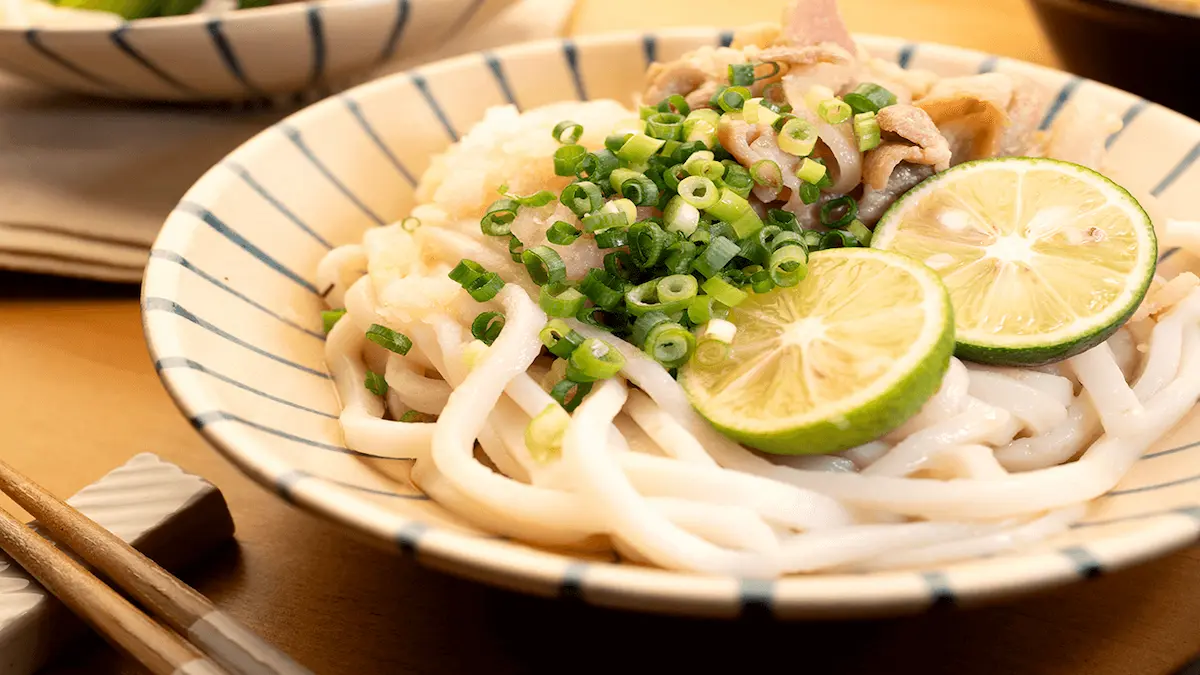 すだち冷やしうどん