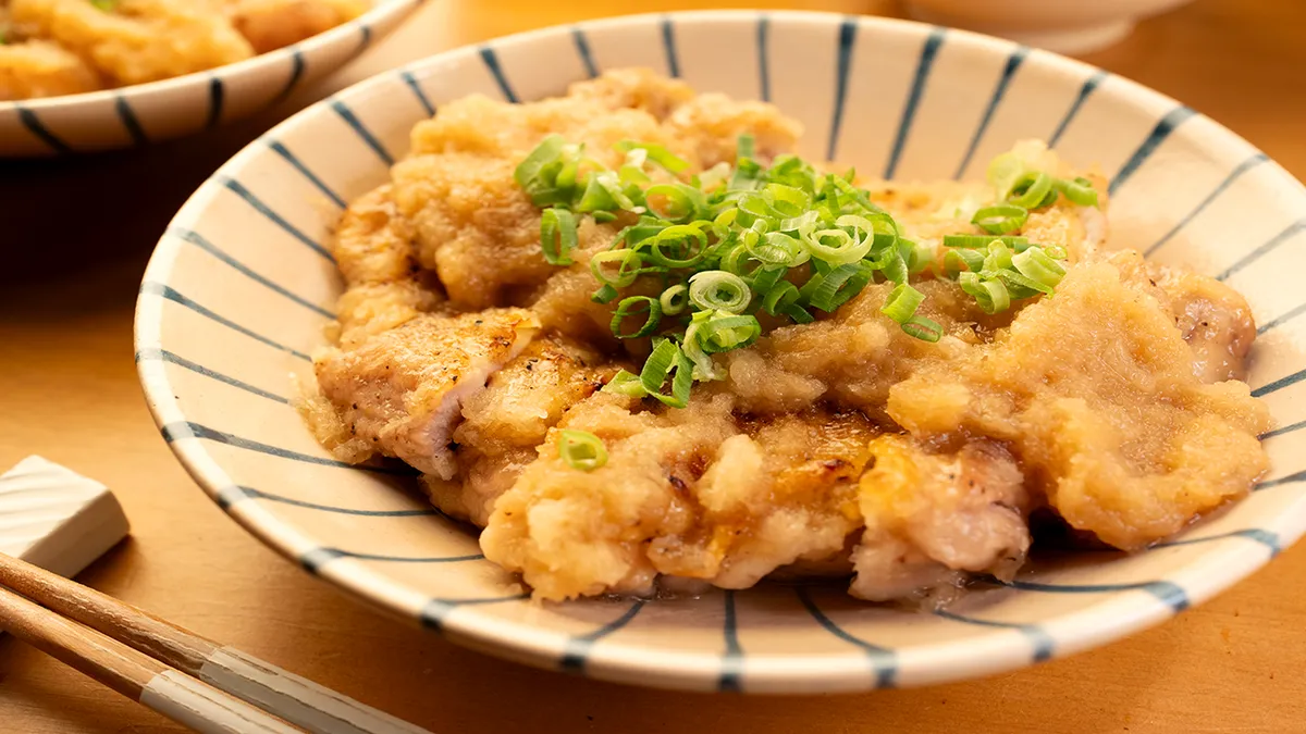 鶏もものみぞれ煮