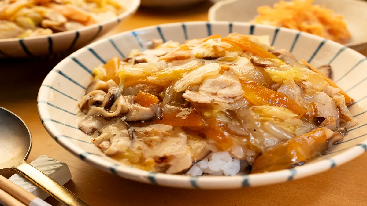 塩あんかけ丼